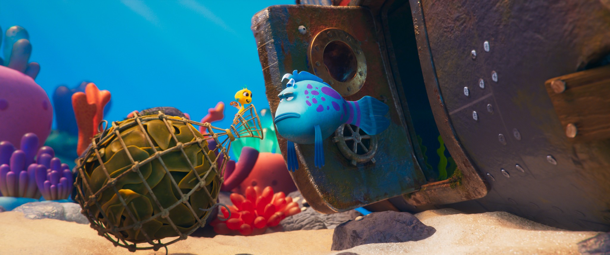 Podmořské dobrodružství pro celou rodinu: Mrzutá rybka láká na trailer plný humoru, emocí i barevného oceánu