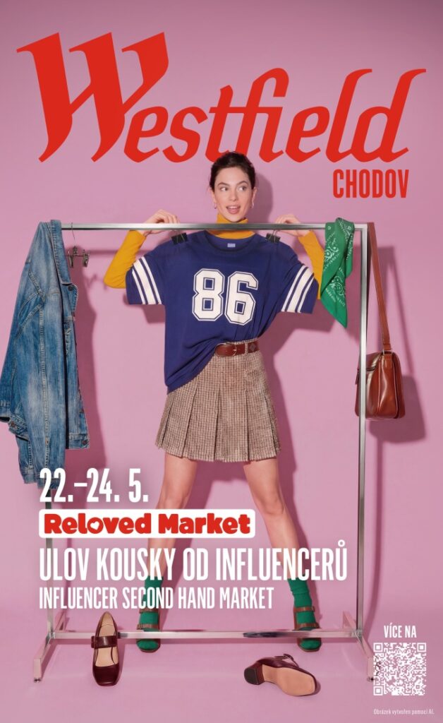 Reloved Market ve Westfield Chodov vrací věcem druhou šanci. Nabídne slow fashion, dětský swap i inspirativní diskuze