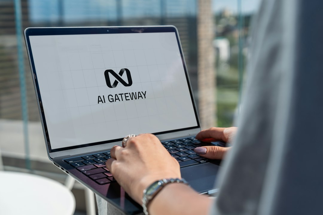 Práce s AI softwarem na počítači
