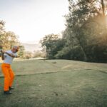 Golfový trénink na hřišti