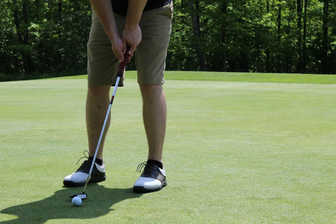 Příprava na golfový úder