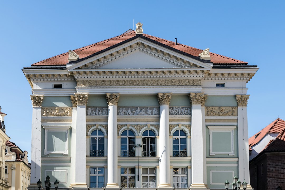 Historická kulturní budova v Praze
