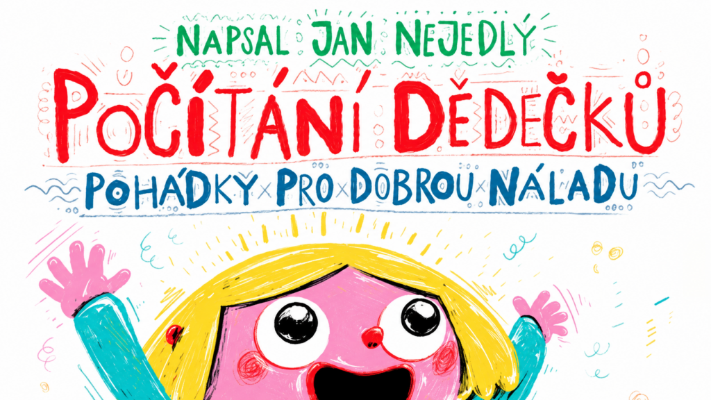 Počítání dědečků od Jana Nejedlého – široký výřez obálky