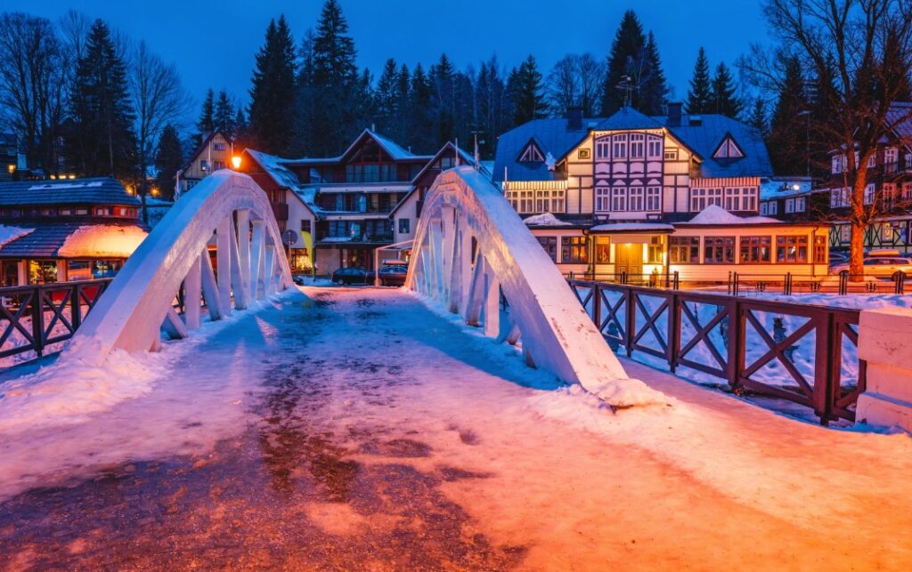 Špindlerův Mlýn – celkový pohled na město